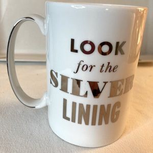 Kate Spade Lenox “Look for the silver lining” Lenox mug